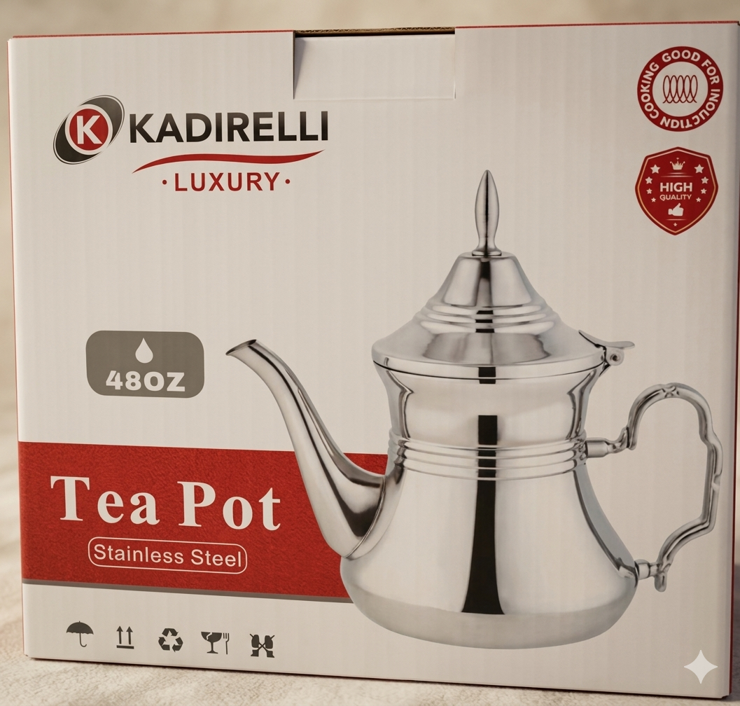 Tetera de Acero Inoxidable Kadirelli Luxury