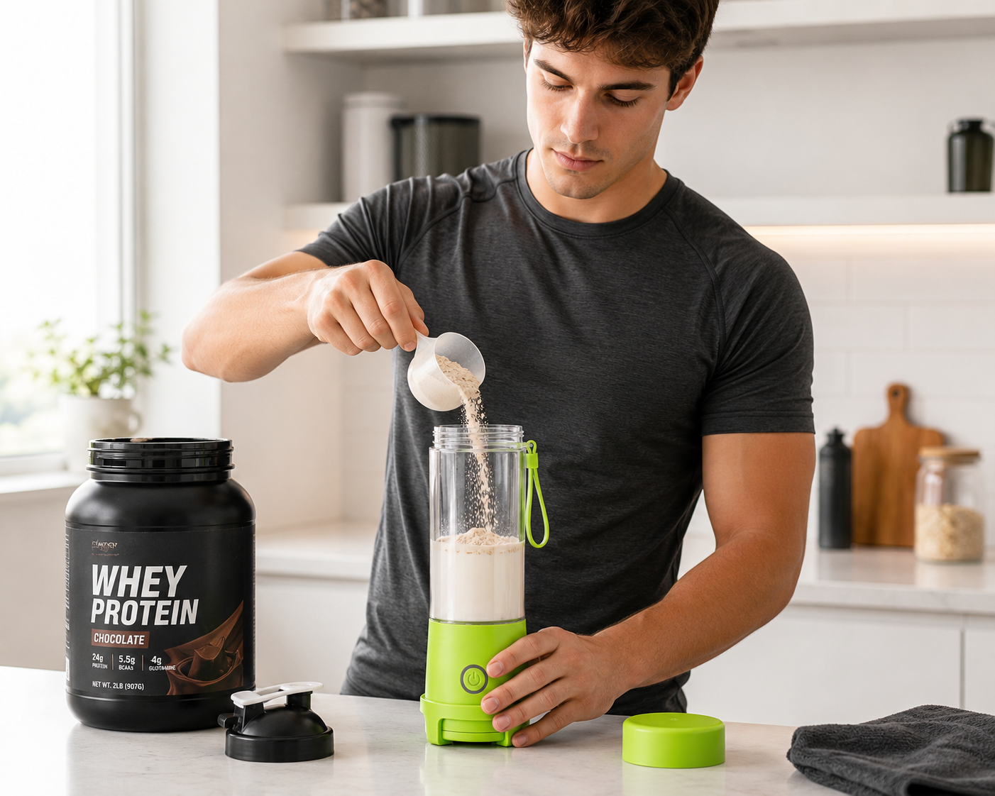 🔥 Licuadora Portátil Recargable SPARK 380 ml | USB-C, Compacta y Potente 🔥  Disfruta de bebidas frescas y saludables en cualquier momento y lugar. 🥤✨