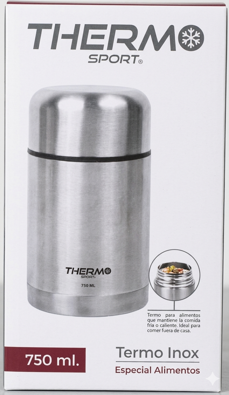 Termo Inox Especial Alimentos Thermo Sport 750 ml