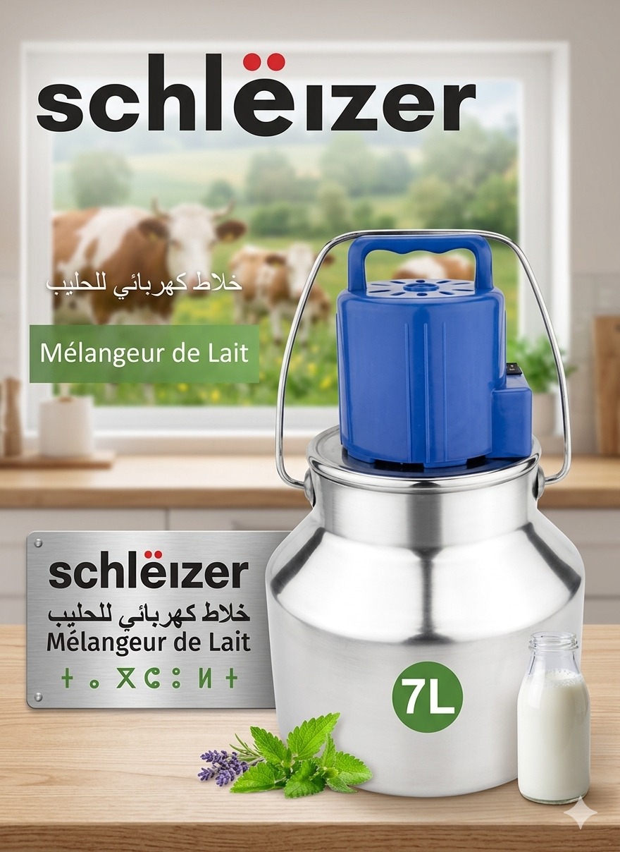 Mezclador de Leche Eléctrico Schléizer
