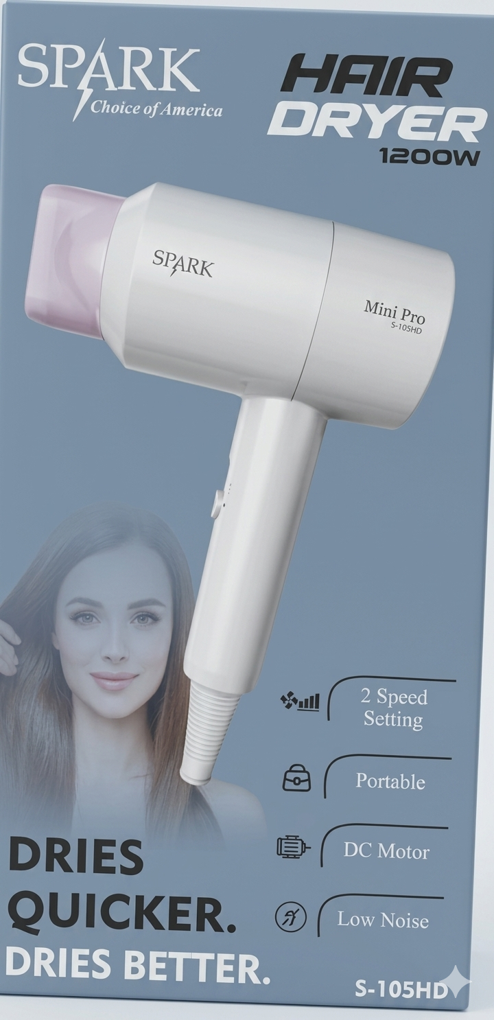 Secador de Pelo SPARK Mini Pro
