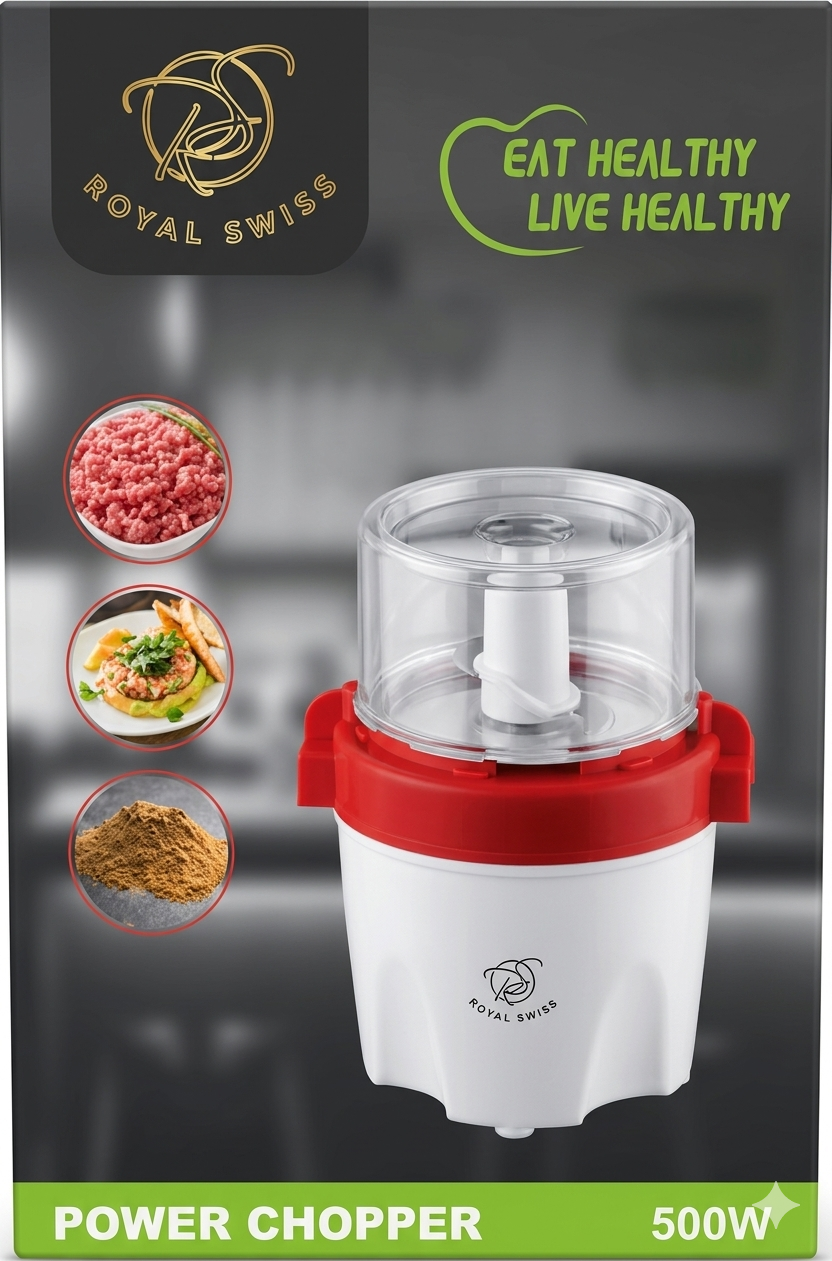 Picadora de Alimentos Royal Swiss - Power Chopper