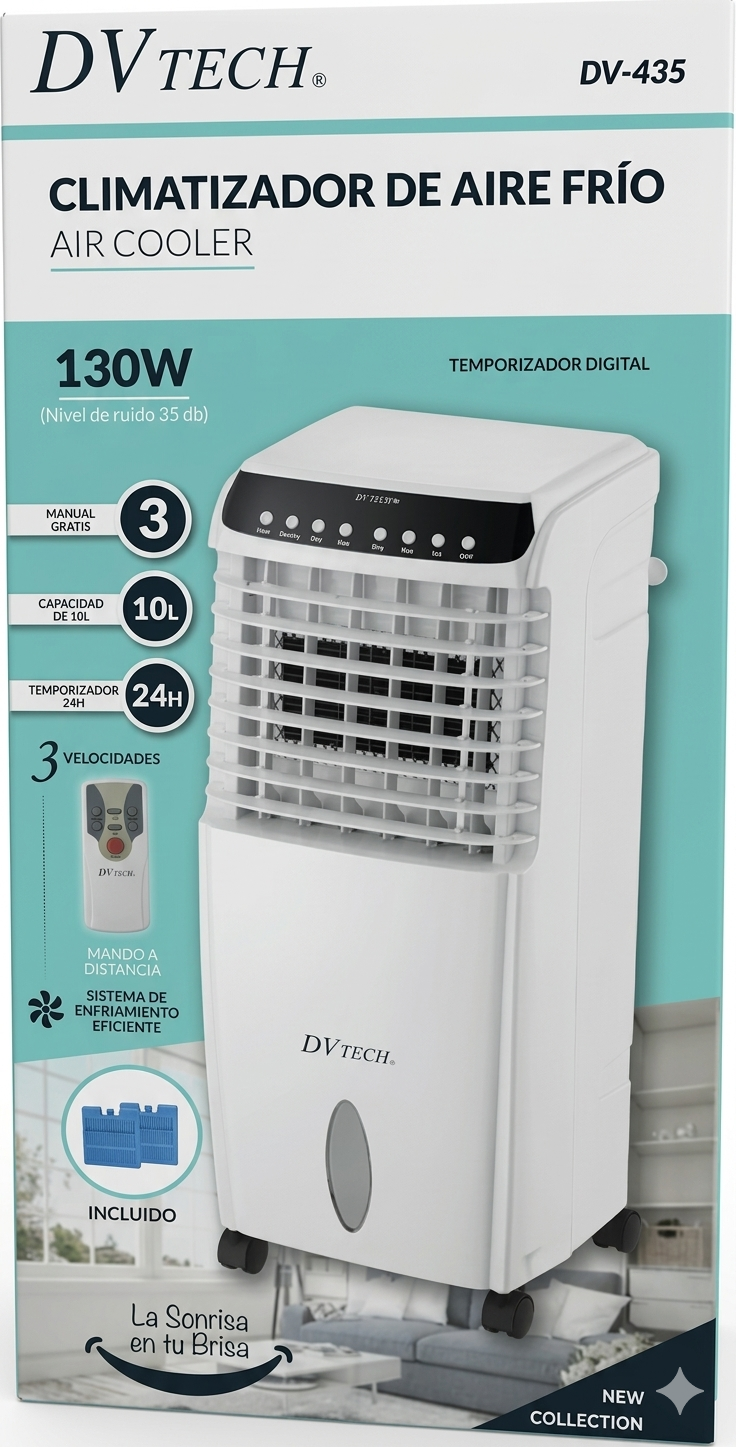 Climatizador de Aire Frío DV Tech