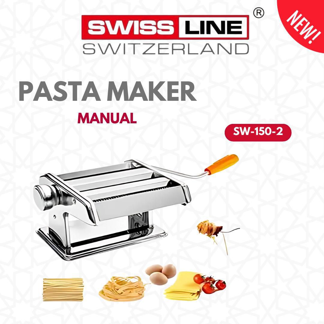 🍝 Máquina para Pasta Manual Swiss Line