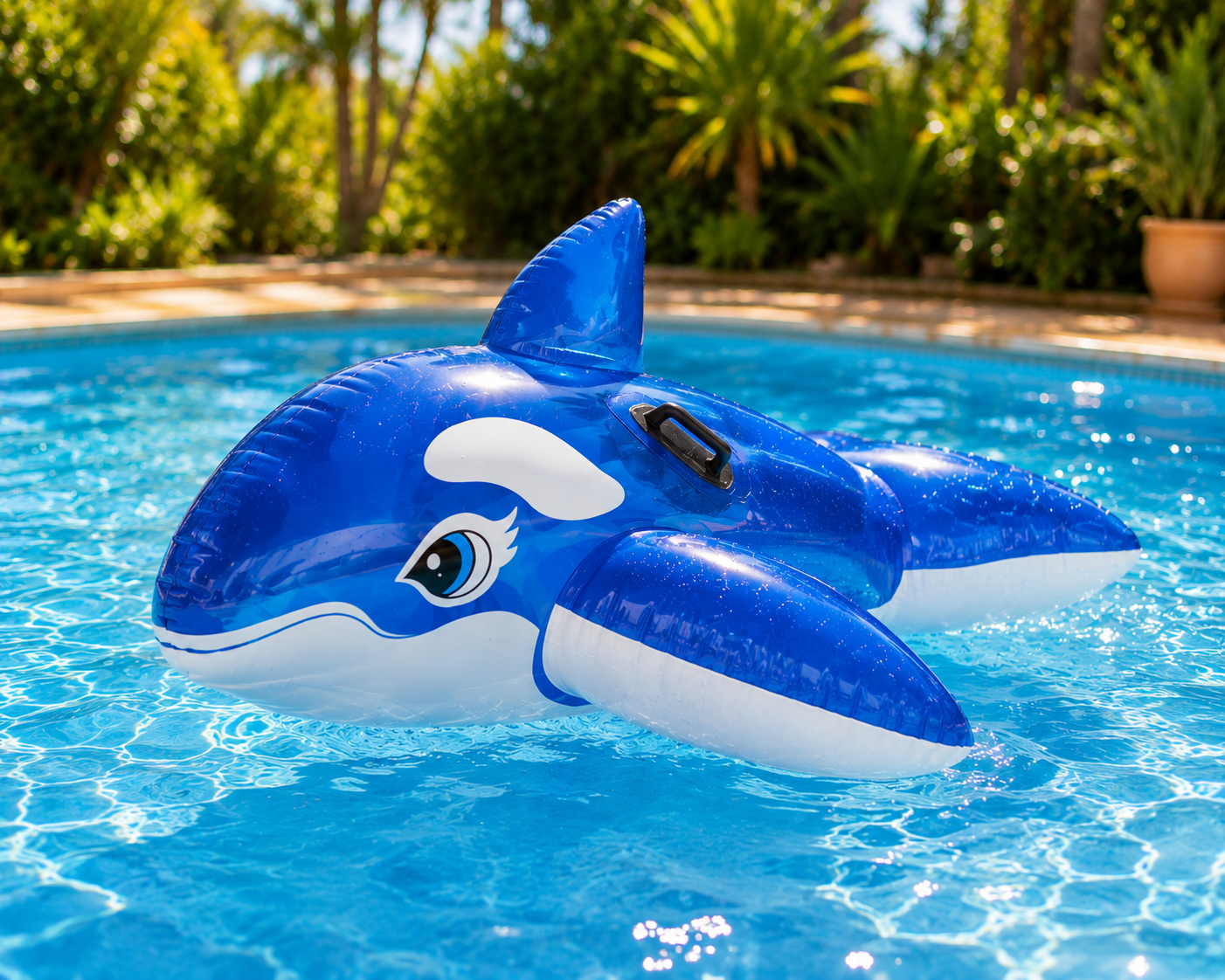 🐬 Ballena Hinchable Infantil Intex Wet Set Collection | 152 × 114 cm | PVC de Alta Resistencia | Flotador para Piscina y Playa | +3 Años